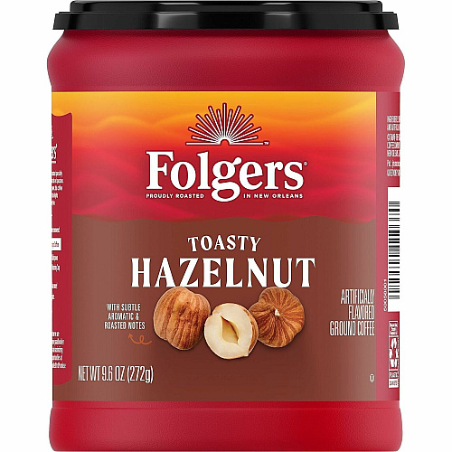 Folgers&reg; Ground Toasty Hazelnut Ground Coffee (11037)
