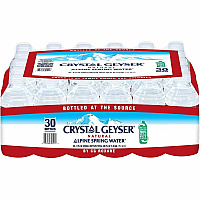 Crystal Geyser Water Alpine Spring Bottled Water (301218PL)