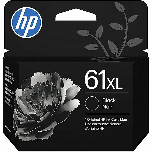 HP 61XL Original Inkjet Ink Cartridge - Black Pack (C0PA4AN)