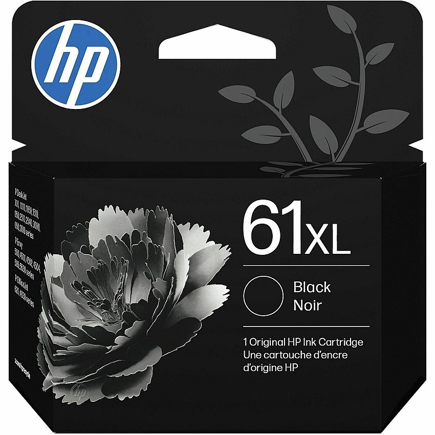 HP 61XL Original Inkjet Ink Cartridge - Black Pack (C0PA4AN)