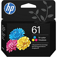 HP 61 Original Inkjet Ink Cartridge - Tri-color Pack (C0PA5AN)