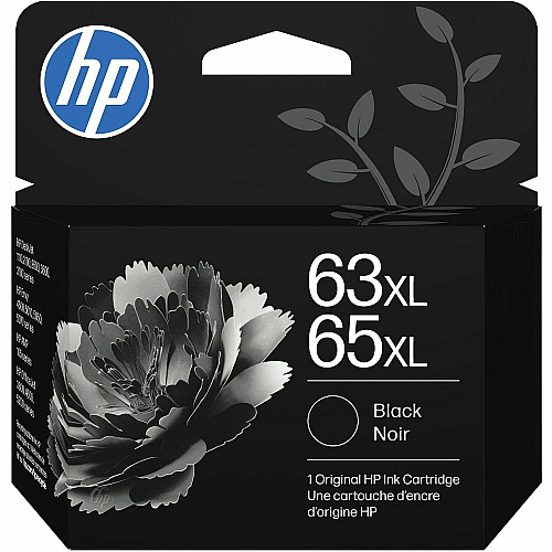 HP 63XL/65XL Original Inkjet Ink Cartridge - Black Pack (B7RT5AN)