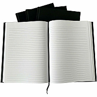 Business Source Hardbound Ruled Linen Journals (10973)
