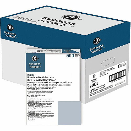 Business Source Recycled Copy Paper (20030)