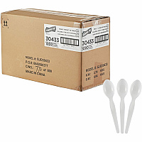 Genuine Joe Disposable Polystyrene Cutlery (30433)