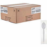 Genuine Joe Disposable Polystyrene Cutlery (30437)