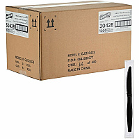 Genuine Joe Disposable Polystyrene Cutlery (30428)