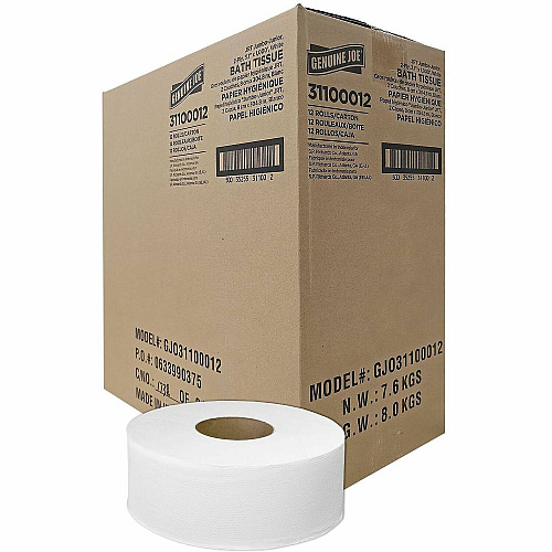Genuine Joe Jumbo 2-Ply Bathroom Tissue (31100012)