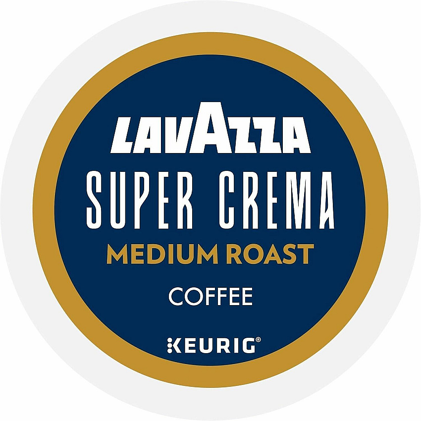 Lavazza K-Cup, Pod, Ground Super Crema K-Cup Coffee Pods (0911)