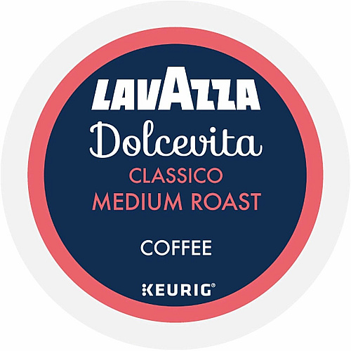 Lavazza K-Cup, Pod, Ground Dolcevita Classico K-Cup Coffee Pods (0433)