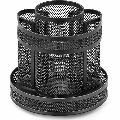 Lorell Multi-Compartment Rotating Desk Organizer (84137)