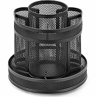 Lorell Multi-Compartment Rotating Desk Organizer (84137CT)