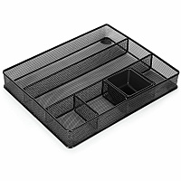 Lorell Multi-Compartment Mesh Drawer Organizer (84136CT)