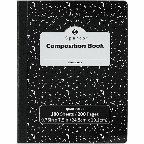 Sparco Business Source Quadrille Ruled Composition Notebook (20957CT)