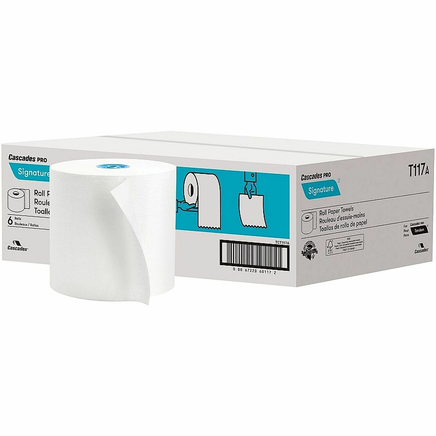 Cascades Signature Roll Paper Towels for Tandem (T117)