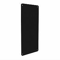 Screenflex Portable Partitions Haven Acoustic Wall Panels Black - Fabric - 1 Each (HDK631PBLK)