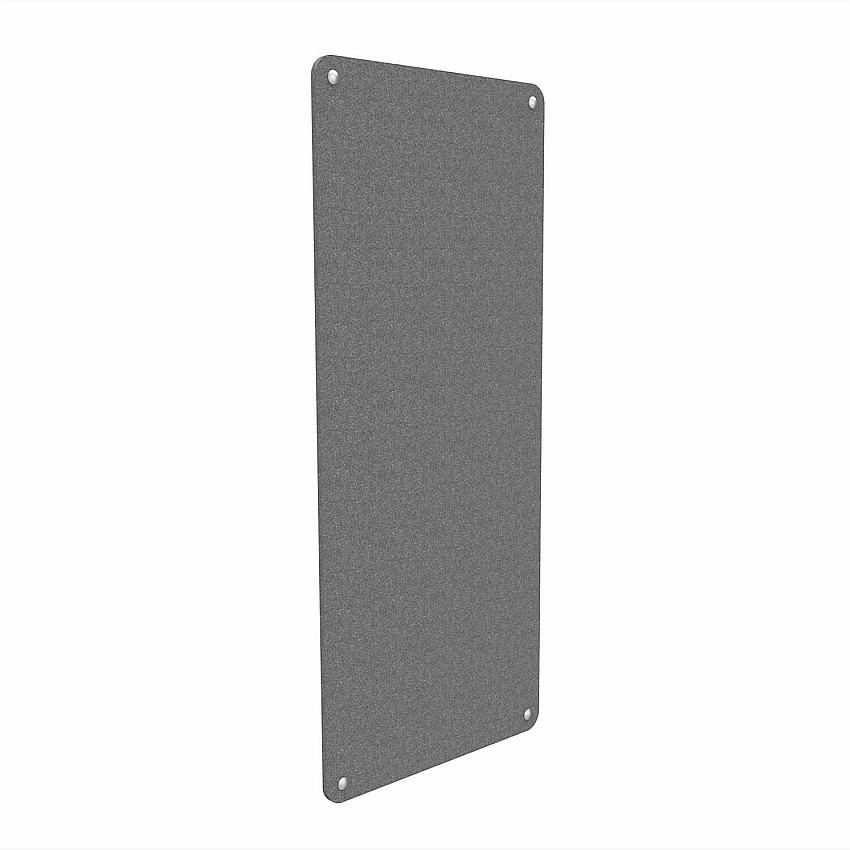 Screenflex Portable Partitions Haven Acoustic Wall Panels Dark Gray - Fabric - 1 Each (HDK631PCHR)