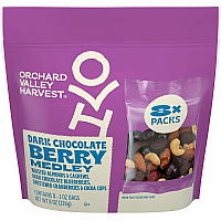 Orchard Valley Harvest Snack Box No Artificial Flavor - Dark Chocolate - 1 oz - 8/Bag - 16 / Carton (22002945)