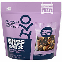 Orchard Valley Harvest Snack Box No Artificial Flavor, No Artificial Color, Preservative-free, Gluten-free, Non-GMO - 1 oz - 8/Bag - 16 / Carton (22002947)