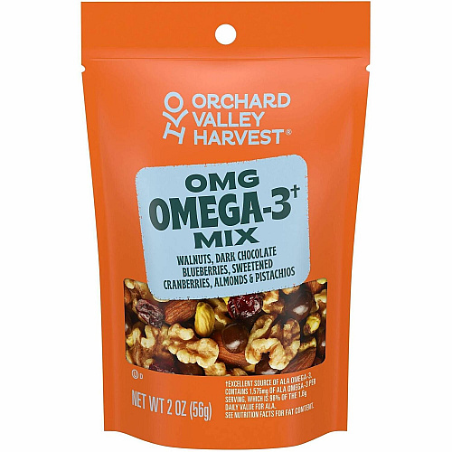 Orchard Valley Harvest Snack Box No Artificial Flavor, No Artificial Color, Preservative-free, Gluten-free, Non-GMO - 2 oz - 14/Bag - 1 Carton (22002950)