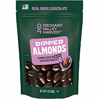 Orchard Valley Harvest Snack Box Gluten-free, Non-GMO, No Artificial Flavor, No Artificial Color, Preservative-free - Dark Chocolate Cocoa - 5 oz - 12 / Carton (22002939)