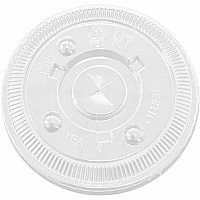 Genuine Joe Lids for Paper Cold Cups Clear - 1000 Lids/Box - 1 Carton (GJO00317)