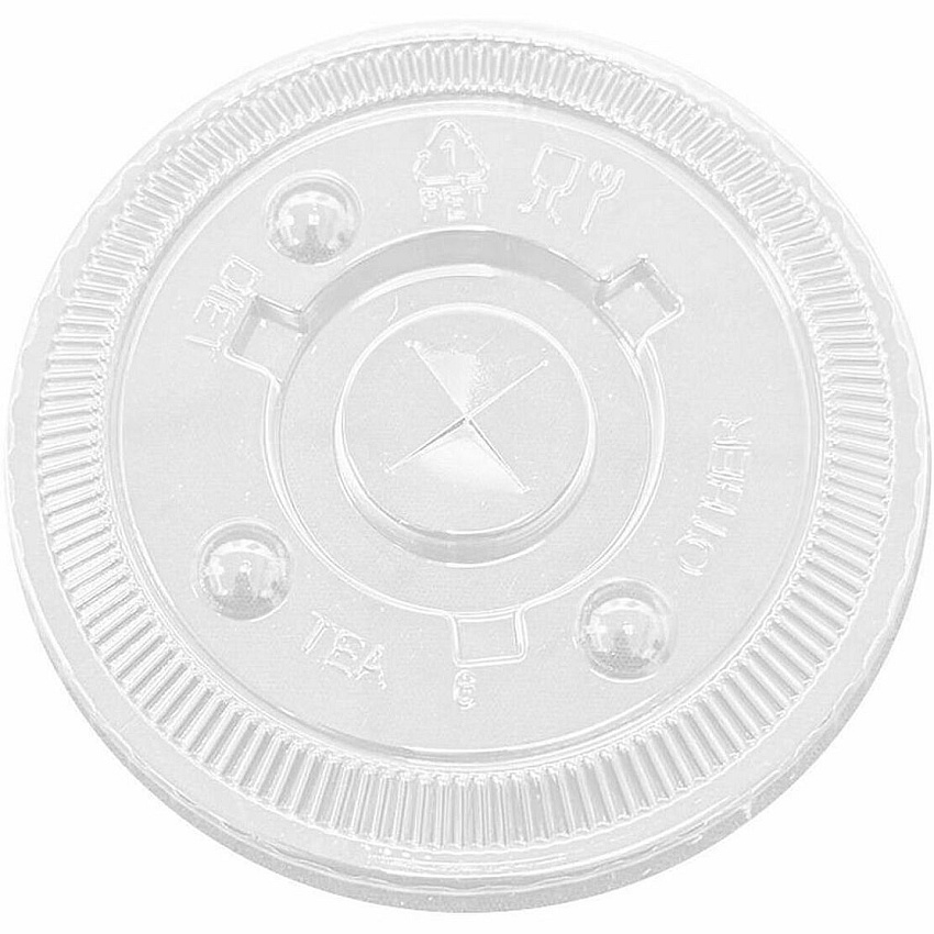 Genuine Joe Lids for Paper Cold Cups Clear - 1000 Lids/Box - 1 Carton (GJO00317)