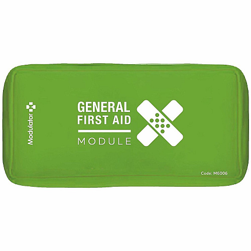 Modulator General First-Aid Module Refill 18" Height x 4" Width x 3" Depth - Green - 1 Each (M6006)