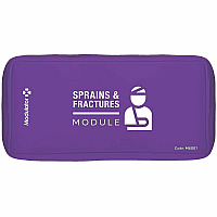 Modulator Sprains And Fractures Module Refill 18" Height x 4" Width x 3" Depth - Purple - 1 Each (M6007)