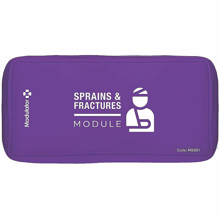 Modulator Sprains And Fractures Module Refill 18" Height x 4" Width x 3" Depth - Purple - 1 Each (M6007)