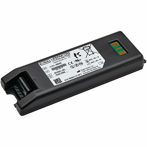 CARDIACT LPCR2 AED Lithium Battery For Defibrillator - Battery Rechargeable - CR2 - 4850 mAh - 55.85 Wh - 12 V - 1 Each (11141000165)