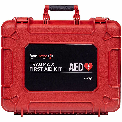 CARDIACT Modulator FLEX XL Standard Hard-Case Trauma Kit 7" Height x 9" Width x 20" Depth - Red - 1 Each (M7001)