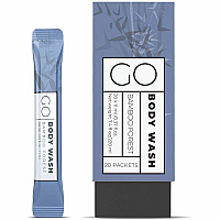 Go Mouthwash Go Essentials Travel-Size Body Wash Packets (BW20)
