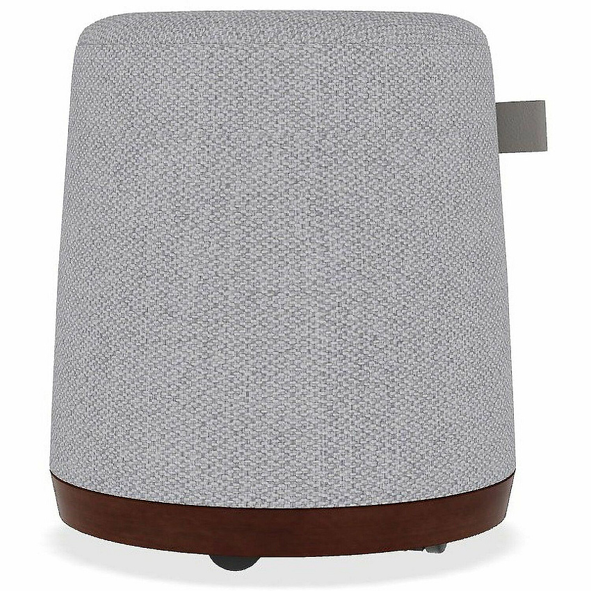 M&uuml;m Perch Soft Seating Memory Foam Seat Material - Gray - Leather, Fabric - 1 Carton (5020)