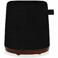 M&uuml;m Perch Soft Seating Memory Foam Seat Material - Black - Leather, Fabric - 1 Carton (5030)
