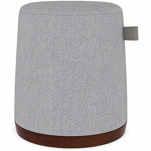 M&uuml;m Perch Soft Seating Memory Foam Seat Material - Gray - Leather, Fabric - 1 Carton (5000)