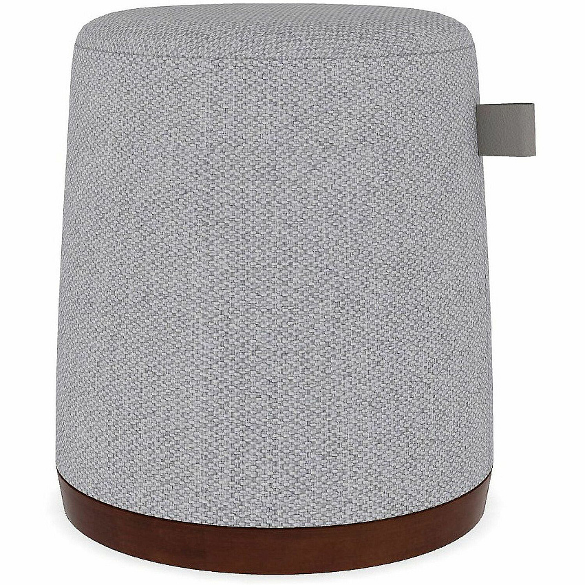 M&uuml;m Perch Soft Seating Memory Foam Seat Material - Gray - Leather, Fabric - 1 Carton (5000)