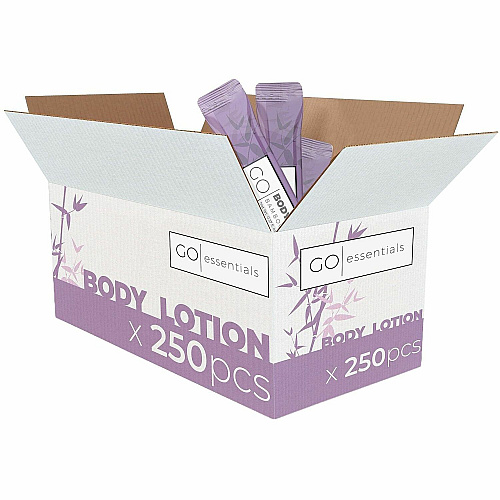 Go Mouthwash Go Essentials Travel-Size Body Lotion Packets (BL250)