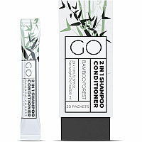 Go Mouthwash Go Essentials Travel-Size 2-in-1 Shampoo/Conditioner Packets (SC20)