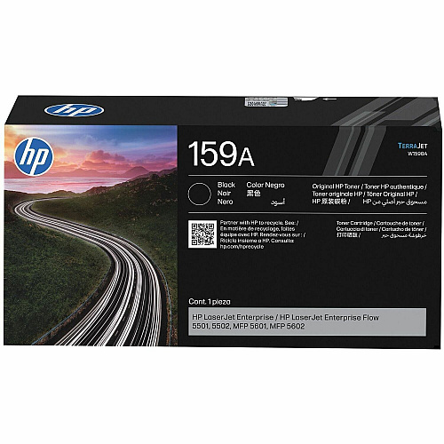 HP 159A Original Standard Yield Laser Toner Cartridge - Black - 1 Each (W1590A)