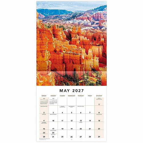 Mead National Parks Monthly Wall Calendar (LME30810)