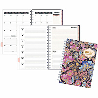 Mead CatCoq Retro Flower Weekly/Monthly Planner (CC02200)