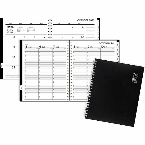 Mead BIG PLANS Weekly/Monthly Planner (CRW63005)