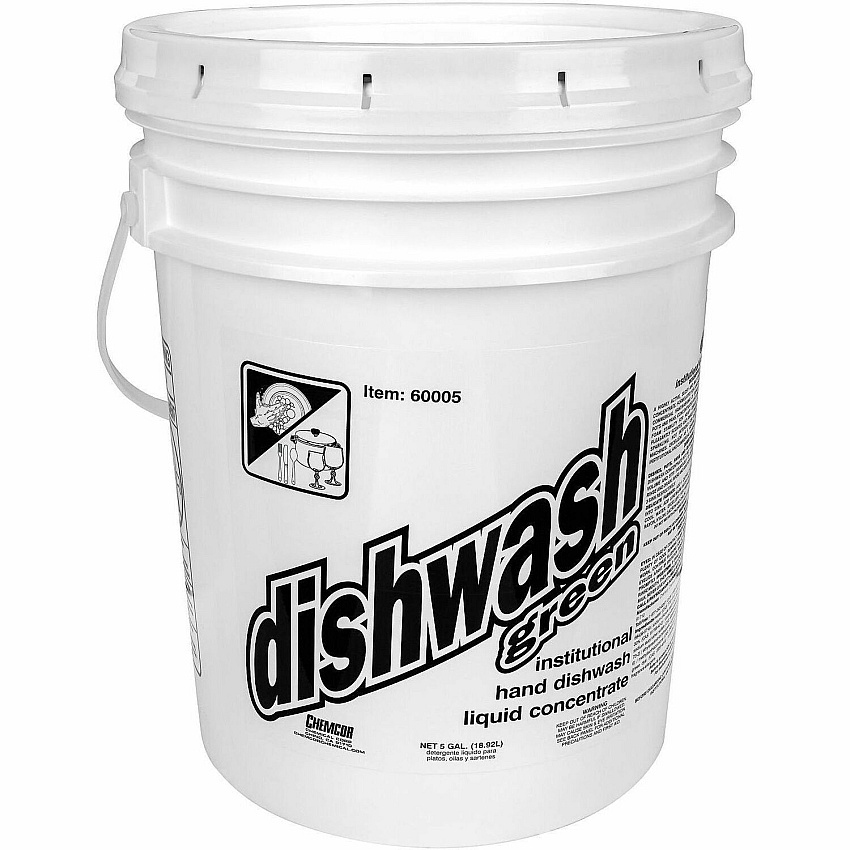 Genuine Joe Dishwash Green Liquid Dish Soap (01306)