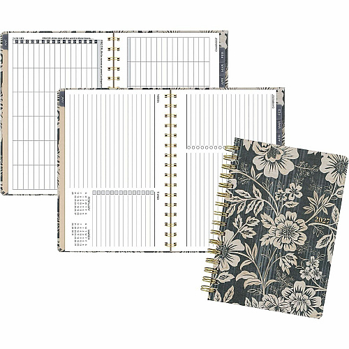 Cambridge Denim Blooms Monthly Planner (1850202)