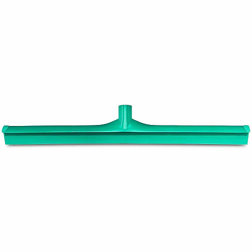 Sparta 24" Single-Blade Floor Squeegee Rubber, Thermoplastic Rubber (TPR) Blade - 3.5" Height x 1" Width x 24" Length - Durable, Rust Resistant, Bend Resistant - Green - 1Each - 1 Each (3656809)