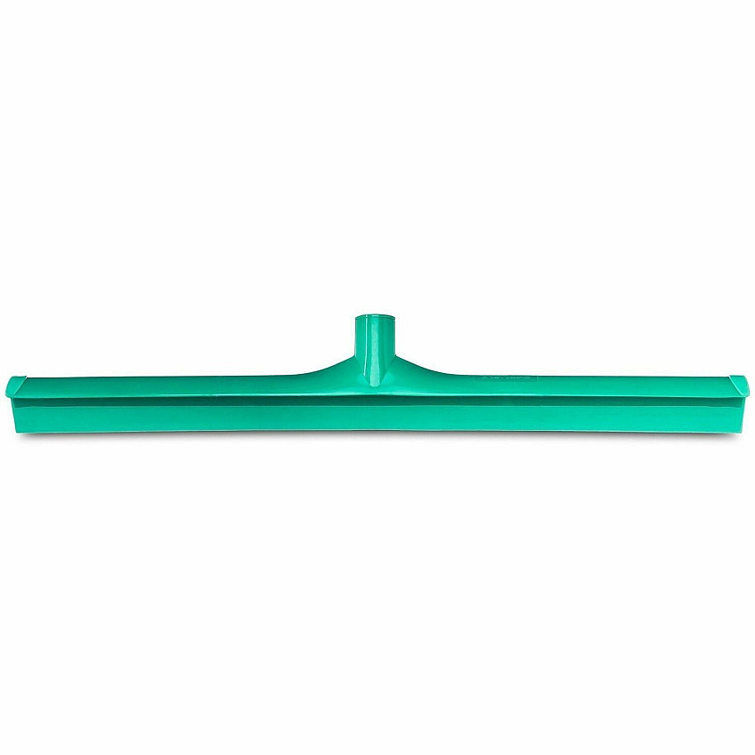 Sparta 24" Single-Blade Floor Squeegee Rubber, Thermoplastic Rubber (TPR) Blade - 3.5" Height x 1" Width x 24" Length - Durable, Rust Resistant, Bend Resistant - Green - 1Each - 1 Each (3656809)