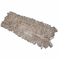 Genuine Joe Looped-End Dust Mop Cotton Head - Looped Ends - White - 1 Carton (GJO01284)