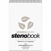 Roaring Spring Enviroshades Gregg-Ruled Steno Book (12274CT)