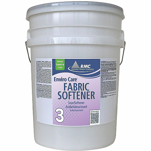 Rochester Midland RMC Enviro Care Fabric Softener For Fabric, Washing Machine - 640 fl oz (20 quart) - Recommended For: Static Cling Remover - Dye-free - Milky White - 1 Each (12061045)